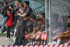 3. Liga - Saison 2026/27 - Victoria Köln - FC Ingolstadt 04  - 
Das Spiel ist aus - Cheftrainerin Sabrina Wittmann (FCI) Co-Trainer Fabian Reichler (FCI) - - Foto: Meyer Jürgen