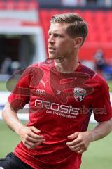 2.BL; FC Ingolstadt 04 - 1. FC Heidenheim; Warmup Denis Linsmayer (23, FCI)