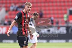 3. Liga; FC Ingolstadt 04 - SC Verl; regt sich auf Benjamin Kanuric (8, FCI)