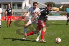 Kreisklasse - Saison 2024/25- TSV Gaimersheim II - SV Buxheim-  - Franz Reinwald schwarz Gaimersheim - Hannes Brems weiss Buxheim - Foto: Meyer Jürgen