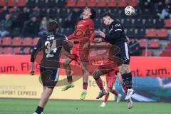 3. Liga; FC Ingolstadt 04 - SC Verl; Ognjen Drakulic (30, FCI) Ens Martin (5 Verl) Otto Fynn (34 Verl)