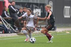 DFB Pokal - Frauen - Saison 2025/26 - FC Ingolstadt 04 Frauen - 1. FC Nürnberg - Annika Kömm (Nr.26 - FC Ingolstadt Frauen I) - Svenson Klara rot Nürnberg - Foto: Meyer Jürgen