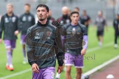 Toto-Pokal; SV Wacker Burghausen - FC Ingolstadt 04; vor dem Spiel Davide Sekulovic (33, FCI)