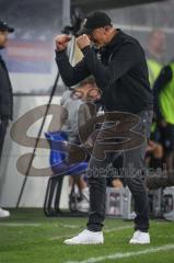 3. Liga - Saison 2026/27 - Waldhof Mannheim - FC Ingolstadt 04 - Das Siel ist aus - jubel bei Cheftrainer Achim Beierlorzer (FCI) - XXXXX - Foto: Meyer Jürgen