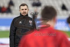 3. Liga; SSV Ulm - FC Ingolstadt 04; vor dem Spiel Co-Trainer Fabian Reichler (FCI)