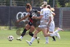 2. Bundesliga Frauen - Saison 2024/25 - FC Ingolstadt 04 Frauen - SCR Altach - Magdalena Schwarz (Nr.23 - FCI Frauen) - Metzler Lisa weiss Altach - Foto: Meyer Jürgen