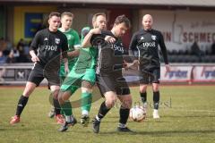Kreisklasse - Saison 2025/26- TSV Gaimersheim II - SV Lippertshofen - Kai Lautenschläger grün Lippertshofen -  - Denis Janjic schwarz Gaimersheim - Foto: Meyer Jürgen