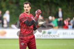 Toto Pokal; FC Sportfreunde Schwaig - FC Ingolstadt 04; Torwart Kai Eisele (25, FCI)