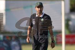 Testspiel - Saison 2025/26 - SV Manching - TSV Gaimersheim - Cheftrainer Cüneyt Köz (SV Manching) - XXXXX - Foto: Meyer Jürgen