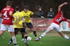 A-Klasse -  Saison 2026/27 - TSV Unsernherrn - FC Wackerstein/Dünzing - Julian Forchhammer gelb Wackerstein/Dünzing - Mooser Christoph rot Unsernherrn - Foto: Meyer Jürgen