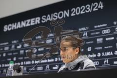 3. Liga; FC Ingolstadt 04 - Neue Trainerin, Pressekonferenz, Cheftrainerin Sabrina Wittman (FCI)