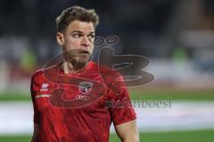 3. Liga; SSV Ulm - FC Ingolstadt 04; vor dem Spiel Simon Lorenz (32, FCI)