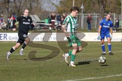 Landesliga - Saison 2025/26 - SV Manching - TSV Schwabmünchen - Der 2:1 Führungstreffer durch Sebastian Graßl (Nr.10 - SV Manching)- jubel - Zeche Fabio TW Schwabmünchen - Kusterer Noah schwarz Schwabmünchen - Foto: Meyer Jürgen
