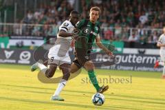 3.Liga - Saison 2023/2024 - Preußen Münster - FC Ingolstadt 04 - Daouda Beleme (Nr.9 - FCI) -  - Foto: Meyer Jürgen