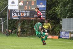 Toto-Pokal; VfB Eichstätt - FC Ingolstadt 04; Hawkins Jalen (20 FCI) Alexander Moratz (Nr.4 - VfB)