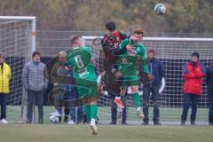 Bayernliga Nord - Saison 2024/25 - FC Ingolstadt 04 II - VFB Eichstätt - Luka Klanac rot FCI - Senih Fazlji grün Eichstätt - Foto: Meyer Jürgen