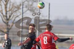 Bezirksfreundschaftsspiel - Saison 2024/25- TSV Gaimersheim - TSV Allershausen - Nico von Swiontek Brzezinski (Nr.17 - TSV Gaimersheim) - Maciej Machi rot Allershausen - Foto: Meyer Jürgen