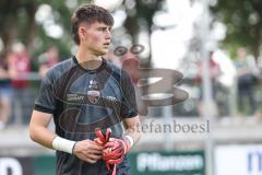 Toto Pokal; FC Memmingen - FC Ingolstadt 04, 2. Runde; vor dem Spiel Torwart Markus Ponath (1, FCI)