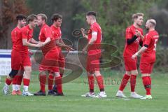 Kreisklasse - Saison 2025/26- TSV Pförring - SV Karlshuld-  - Der 1:0 Führungstreffer durch Daniel Finkenzeller rot Pförring - jubel - Foto: Meyer Jürgen