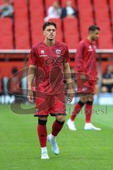 3. Liga; FC Ingolstadt 04 - SSV Jahn Regensburg; vor dem Spiel Dennis Kaygin (10, FCI)