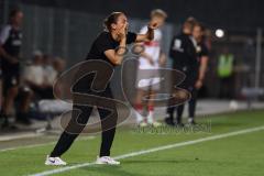 3. Liga - Saison 2025/26 - VFB Stuttgart II - FC Ingolstadt 04  - Cheftrainerin Sabrina Wittmann (FC Ingolstadt 04) - XXXXX - Foto: Meyer Jürgen