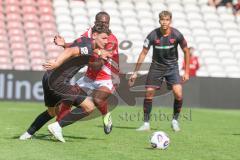 3. Liga - Saison 2025/26 - Energie Cottbus - FC Ingolstadt 04  - Mads Borchers (Nr.9 - FC Ingolstadt 04) - XXXXX - Foto: Meyer Jürgen