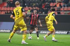 3. Liga; FC Ingolstadt 04 - Borussia Dortmund II; Felix Keidel (43, FCI) Hüning Ben Vincent (15 BVB2)