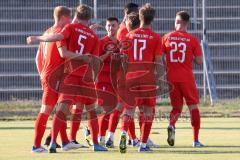 Bayernliga Süd - Saison 2022/2023 - FC Ingolstadt 04 -  TSV Dachau - Der 2:0 Führungstreffer durch Nduka Donald (Nr.4 - Fc Ingolstadt 04 II) - Jubel - Foto: Meyer Jürgen