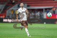 3. Liga; FC Ingolstadt 04 - Alemannia Aachen; kommt zu spät Lukas Fröde (34, FCI)