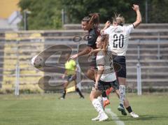2. Bundesliga Frauen - Saison 2026/27  - FC Ingolstadt 04 Frauen - 1.FCC Turbine Potsdam - Laura Frank (Nr.6 - FCI Frauen) - Schmidt Bianca weiss Potsdam - Foto: Meyer Jürgen