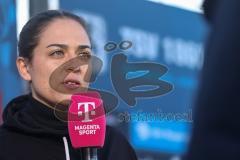 3. Liga; TSV 1860 München - FC Ingolstadt 04; Interview Cheftrainerin Sabrina Wittmann (FCI)