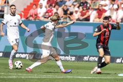 3. Liga; FC Ingolstadt 04 - TSV 1860 München; Felix Keidel (43, FCI) Frey Marlon (37 TSV)