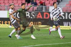 3. Liga; SV Sandhausen - FC Ingolstadt 04; Torchance verpasst Pascal Testroet (37, FCI)