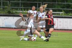 2. Bundesliga Frauen - Saison 2024/25 - FC Ingolstadt 04 Frauen - 1. FC Nürnberg - Pija Reininger (Nr.21 - FCI Frauen) - Brunnmair Livia weiss Nürnberg - Foto: Meyer Jürgen