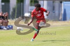 Bayernliga Nord - Saison 2023/2024 - FC Ingolstadt 04 - Würzburger FV 04 - Michael Udebuluzor (Nr.24 - FCI U21) - Foto: Meyer Jürgen