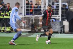 3. Liga; TSV 1860 München - FC Ingolstadt 04; Pascal Testroet (37, FCI) Reinthaler Max (16 TSV)