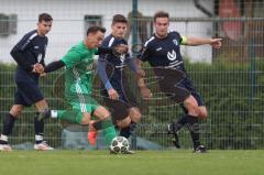Kreisklasse - Saison 2025/26- TSV Etting - TSV Lenting - Dennis Volk grün Lenting - Philipp Heckner blau Etting - Johannes Brosig blau Etting - Foto: Meyer Jürgen