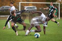 Bezirksliga - Saison 2026/27 - TSV Gaimersheim - FC Türk Sport Garching - Baldwin Wilson weiss Garching - Marcus Keilwerth schwarz Gaimersheim -  Foto: Meyer Jürgen