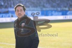 3. Liga; FC Hansa Rostock - FC Ingolstadt 04; Sportdirektor Ivica Grlic  (FCI) vor dem Spiel