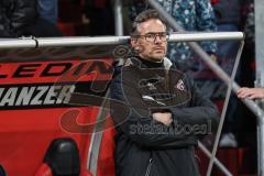 3. Liga; FC Ingolstadt 04 - VfL Osnabrück; Sieg Jubel Freude 4:2, Karl Meier, Vorsitzender des Aufsichtsrats (FCI)