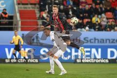 3. Liga; FC Ingolstadt 04 - Energie Cottbus; Sebastian Grönning (11, FCI) Slamar Dennis (27 ECO)