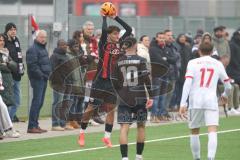 A-Junioren Bundesliga  - Saison 2024/25 - A-Junioren - DFB Vereinspokal - Viertelfinale FC Ingolstadt 04 - SC Freiburg - Lakatos Noel rot FCI  - Foto: Meyer Jürgen