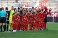 DFB - Pokal - Frauen - Saison 2022/2023 - FC Ingolstadt 04 -  FC Bayern München - ie Mannschaft auf dem Spielfeld - Foto: Meyer Jürgen