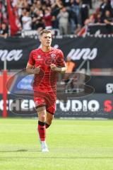 3. Liga; FC Ingolstadt 04 - 1. FC Schweinfurt 05; vor dem Spiel Jonas Scholz (15, FCI)