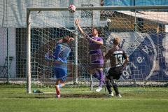 Kreisliga - Saison 2026/27 - SV Hundszell - SV Menning - Marc Zimmer TW Menning - Martin Kusche blau Hundszell - Foto: Meyer Jürgen
