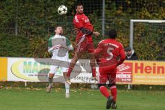 Kreisklasse - Saison 2025/26- Türk SV Ingolstadt - SV Lippertshofen - Mertcan Gürses rot Türkisch  - Florian Donaubauer weiss Lippertshofen - Foto: Meyer Jürgen