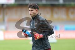 Toto-Pokal; SV Wacker Burghausen - FC Ingolstadt 04; vor dem Spiel Torwart Markus Ponath (1, FCI)