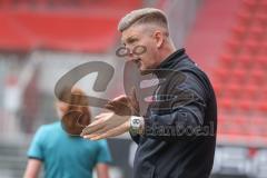 2. Bundesliga Frauen - Saison 2024/25 - FC Ingolstadt 04 Frauen - SV Weinberg - Cheftrainer Benjamin Stolte (FCI Frauen) - XXXXX - Foto: Meyer Jürgen