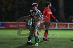 Landesliga - Saison 2025/26 - SV Manching - TSV Aindling - Der 1:0 Führungstreffer durch Luca Bienek (Nr.16 - SV Manching) - jubel  - XXXXX - Foto: Meyer Jürgen
