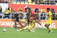 3. Liga; Alemannia Aachen - FC Ingolstadt 04; Torchance verpasst Marcel Costly (22, FCI) Meyer Felix (4 AA) da Silva Kiala Joel (37 AA)